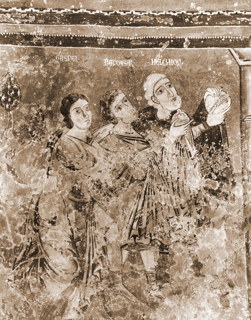 Detail of Oratory, S. Pellegrino, Bominaco, L'Aquila, Abruzzo by Anonymous