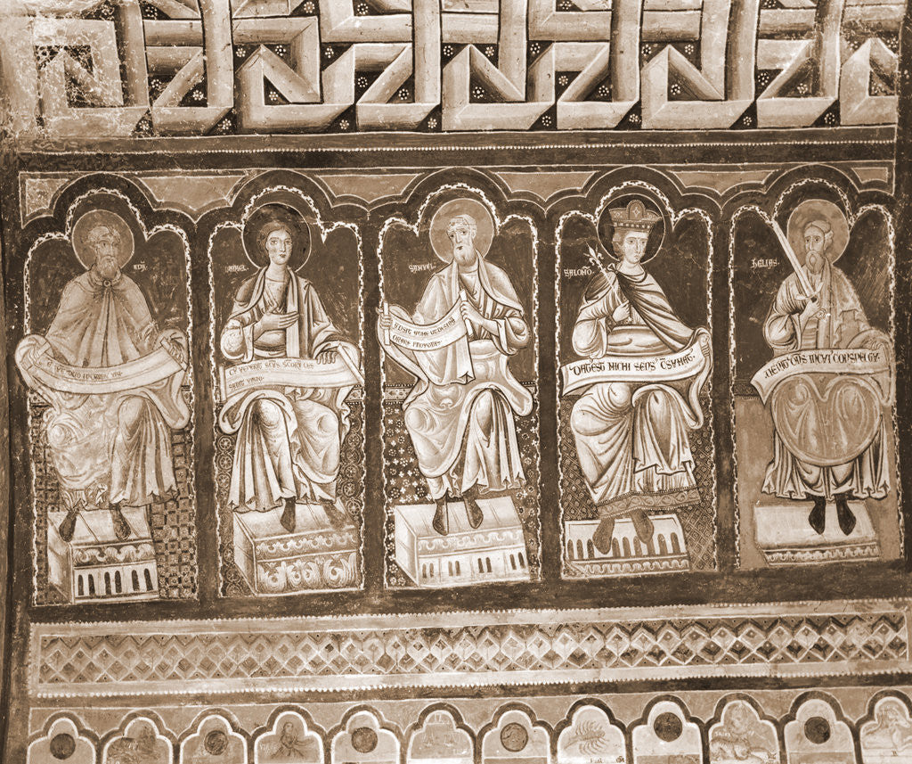 Detail of Oratory, S. Pellegrino, Bominaco, L'Aquila, Abruzzo by Anonymous