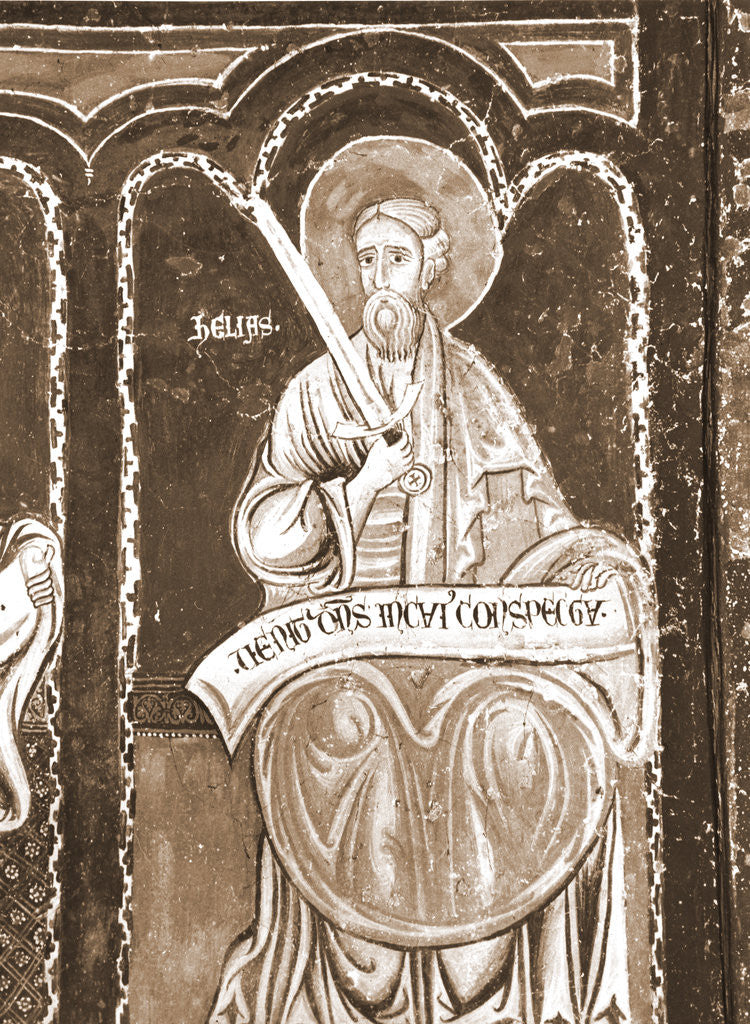 Detail of Oratory, S. Pellegrino, Bominaco, L'Aquila, Abruzzo by Anonymous