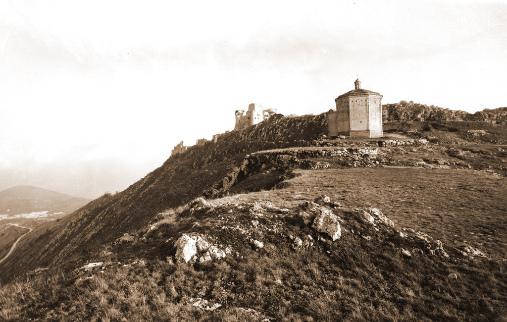 Detail of Rocca Calascio, Calascio, L'Aquila, Abruzzo by Anonymous