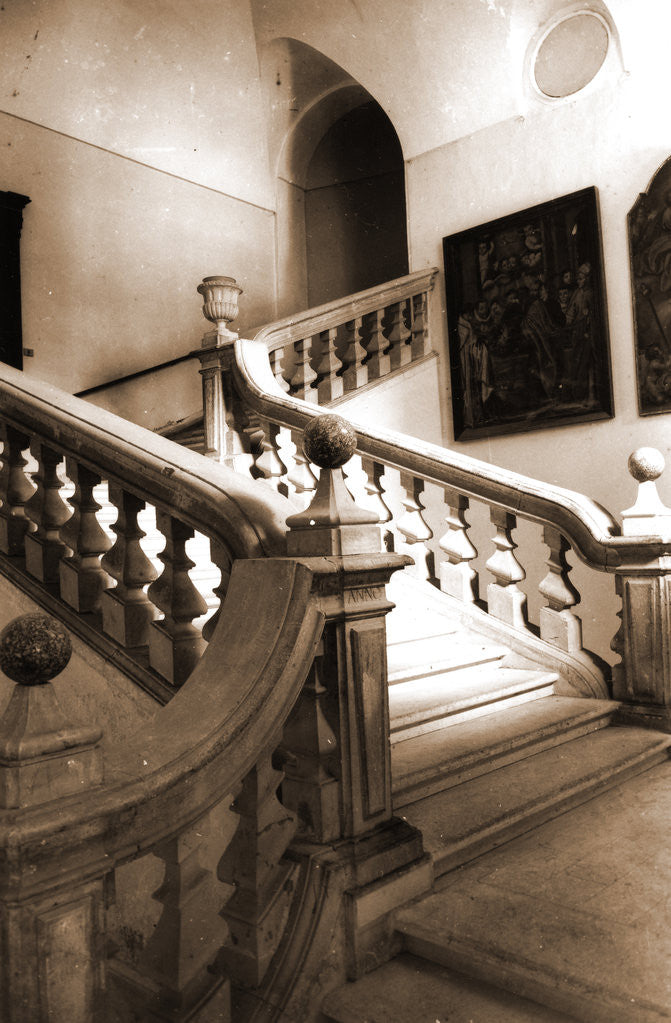 Detail of Castello, Capestrano, L'Aquila, Abruzzo by Anonymous