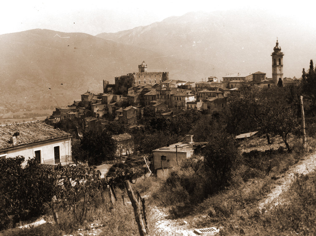 Detail of Castello, Capestrano, L'Aquila, Abruzzo by Anonymous