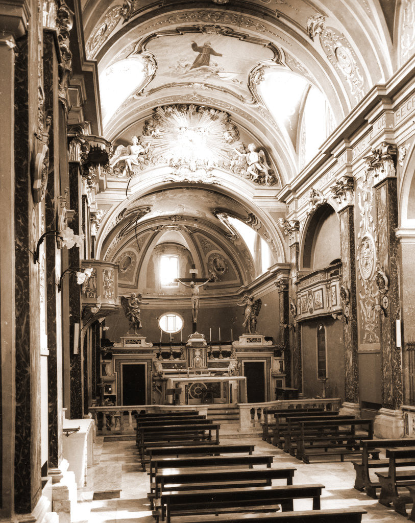 Detail of Parish Church, Capestrano, L'Aquila, Abruzzo by Anonymous