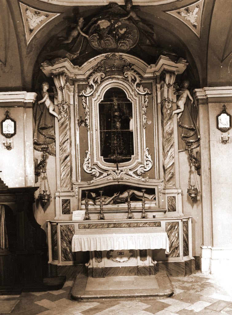 Detail of Parish Church, Capestrano, L'Aquila, Abruzzo by Anonymous