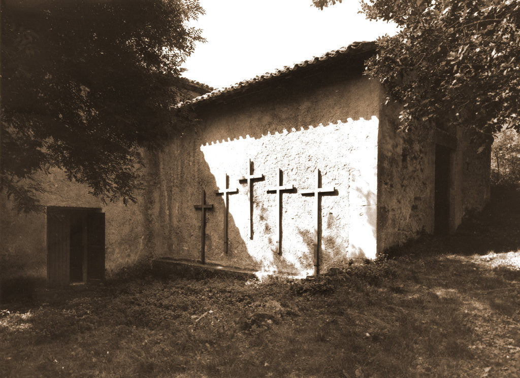 Detail of S. Pietro in Valle, Caporciano, L'Aquila, Abruzzo by Anonymous