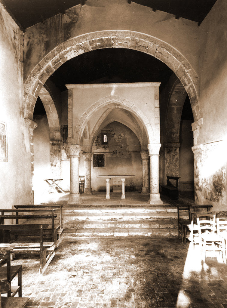 Detail of S. Pietro in Valle, Caporciano, L'Aquila, Abruzzo by Anonymous