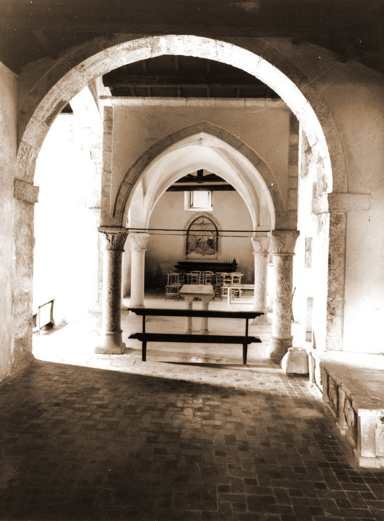 Detail of S. Pietro in Valle, Caporciano, L'Aquila, Abruzzo by Anonymous