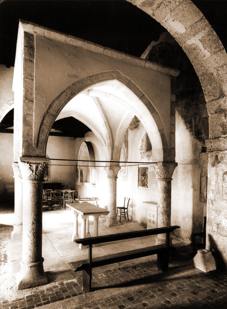 Detail of S. Pietro in Valle, Caporciano, L'Aquila, Abruzzo by Anonymous