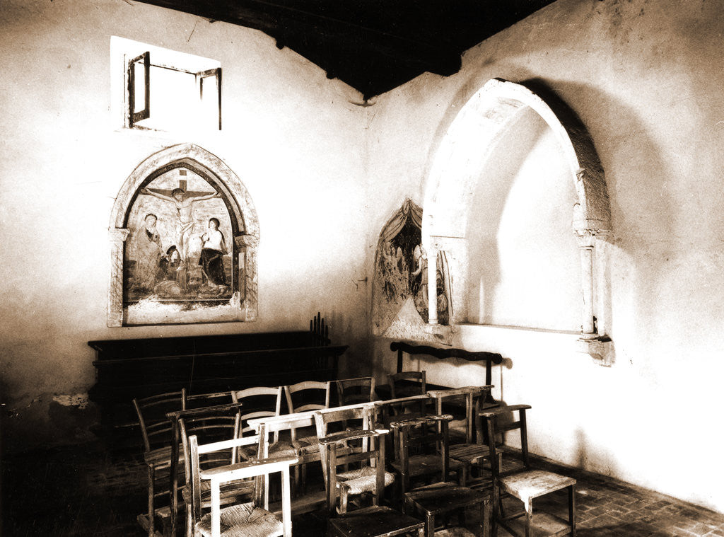 Detail of S. Pietro in Valle, Caporciano, L'Aquila, Abruzzo by Anonymous