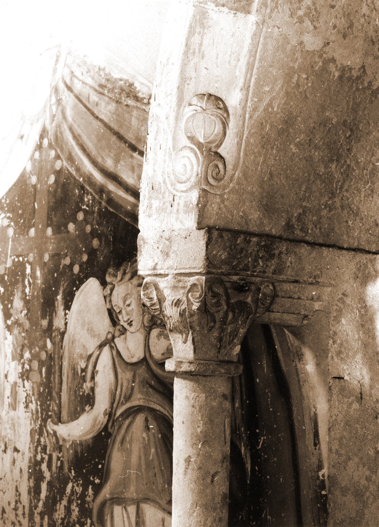 Detail of S. Pietro in Valle, Caporciano, L'Aquila, Abruzzo by Anonymous