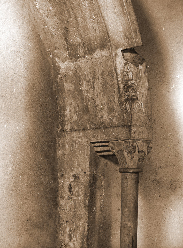 Detail of S. Pietro in Valle, Caporciano, L'Aquila, Abruzzo by Anonymous