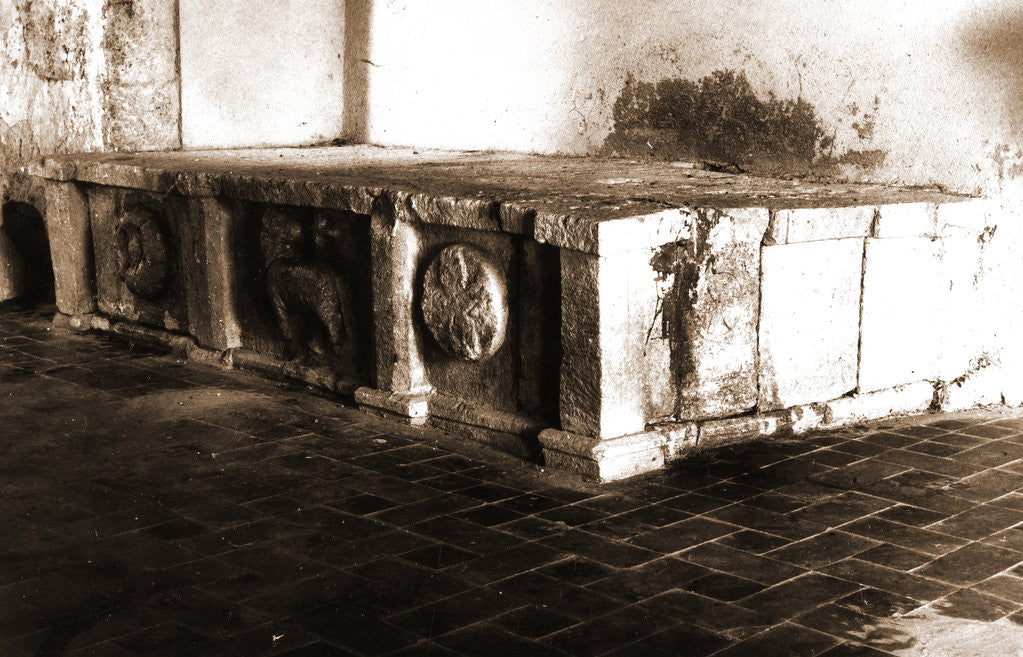 Detail of S. Pietro in Valle, Caporciano, L'Aquila, Abruzzo by Anonymous