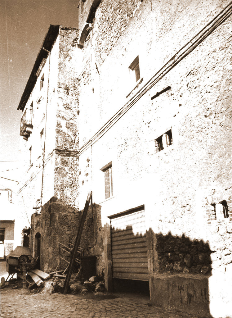 Detail of General views, Castelvecchio Calvisio, L'Aquila, Abruzzo by Anonymous