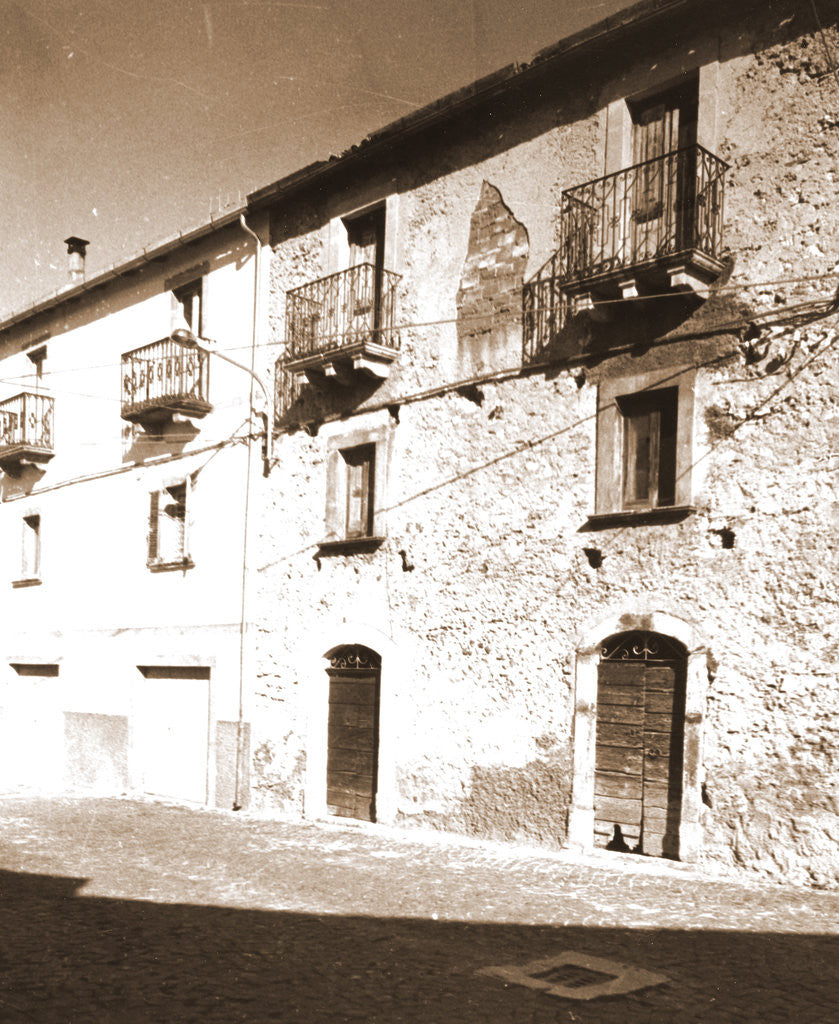 Detail of General views, Castelvecchio Calvisio, L'Aquila, Abruzzo by Anonymous