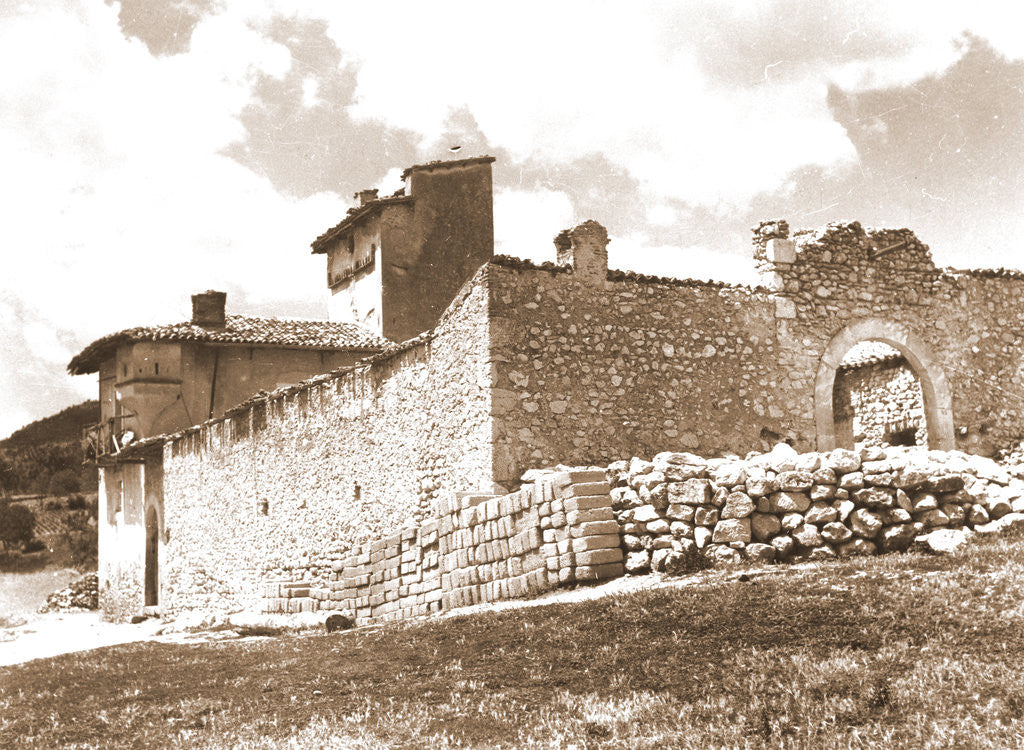 Detail of General views, Castelvecchio Calvisio, L'Aquila, Abruzzo by Anonymous