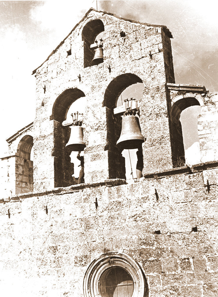 Detail of Parish church, Castelvecchio Calvisio, L'Aquila, Abruzzo by Anonymous