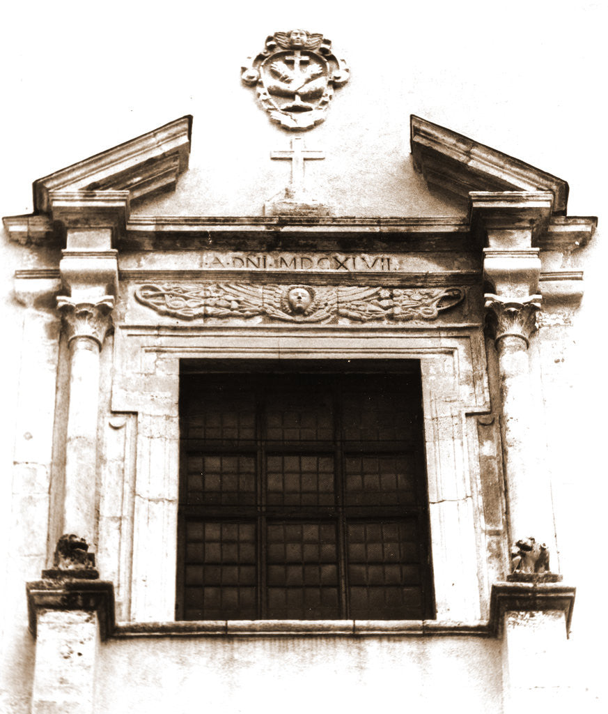 Detail of S. Francesco, Castelvecchio Subequo, L'Aquila, Abruzzo by Anonymous