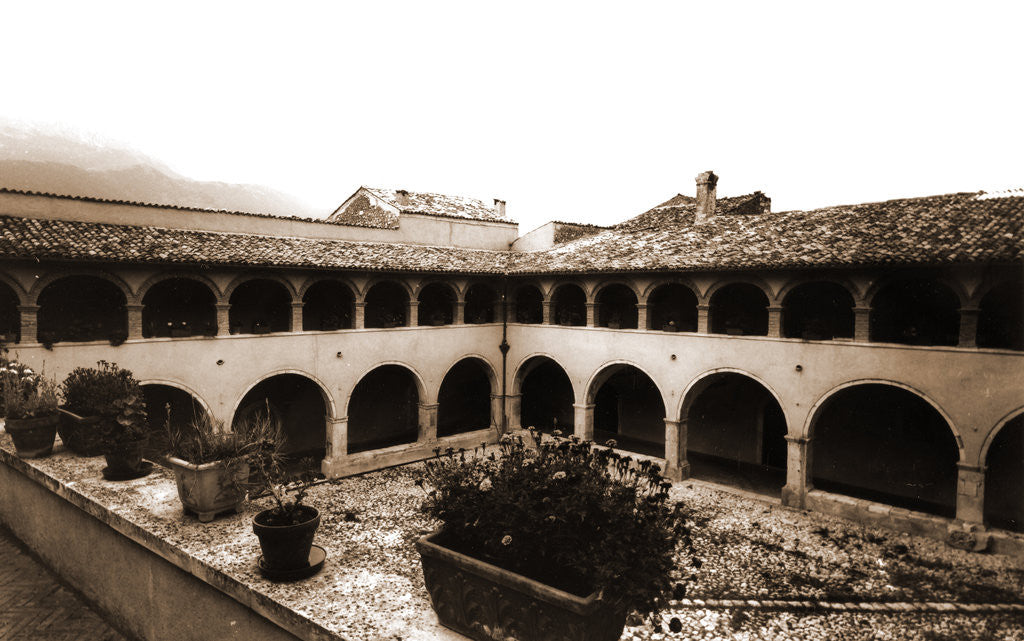 Detail of S. Francesco, Castelvecchio Subequo, L'Aquila, Abruzzo by Anonymous