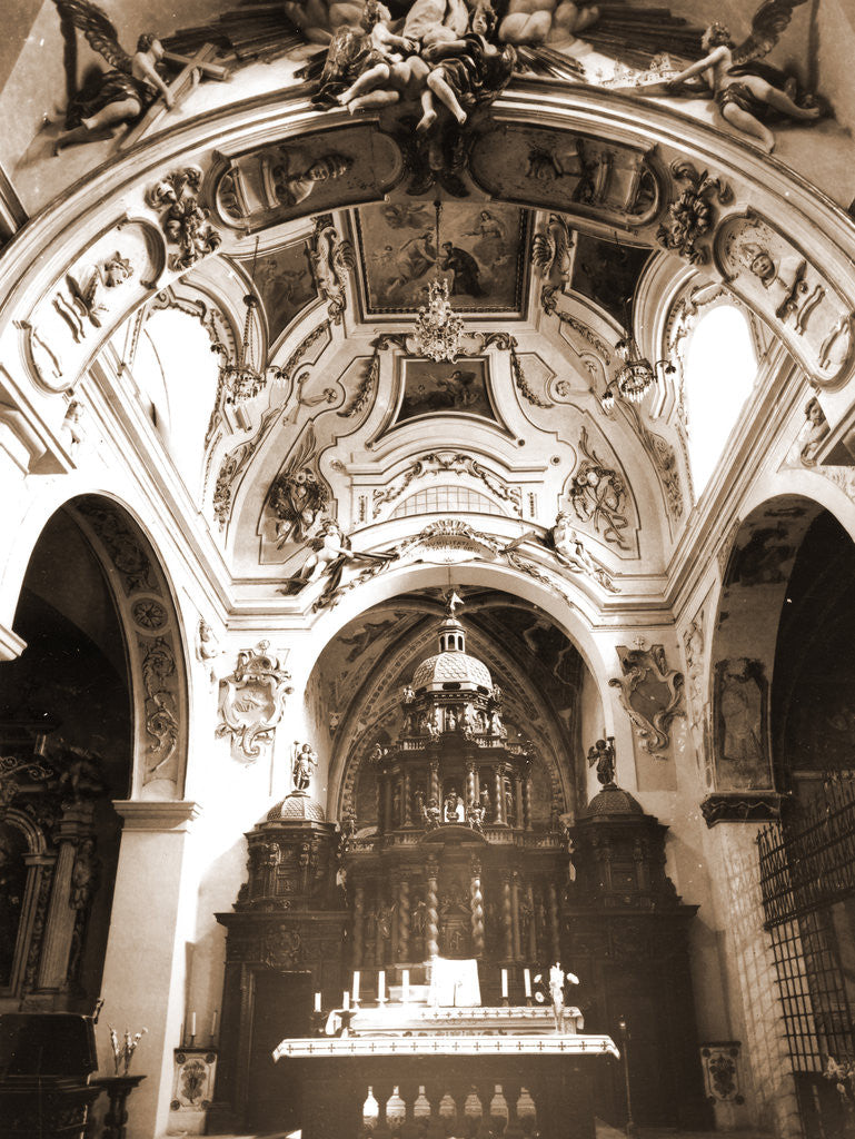 Detail of S. Francesco, Castelvecchio Subequo, L'Aquila, Abruzzo by Anonymous