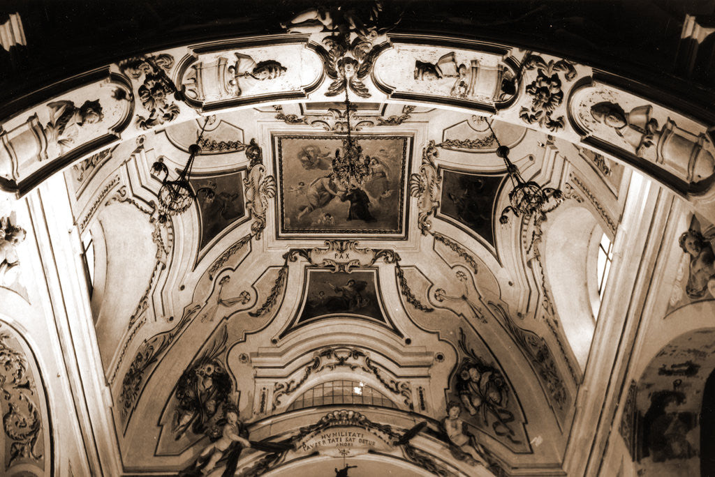 Detail of S. Francesco, Castelvecchio Subequo, L'Aquila, Abruzzo by Anonymous