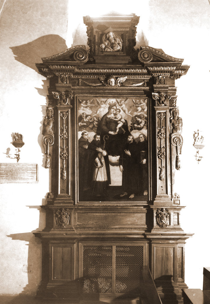 Detail of S. Francesco, Castelvecchio Subequo, L'Aquila, Abruzzo by Anonymous