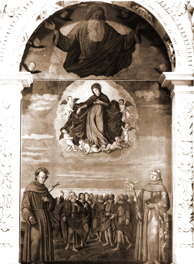 Detail of S. Francesco, Castelvecchio Subequo, L'Aquila, Abruzzo by Anonymous