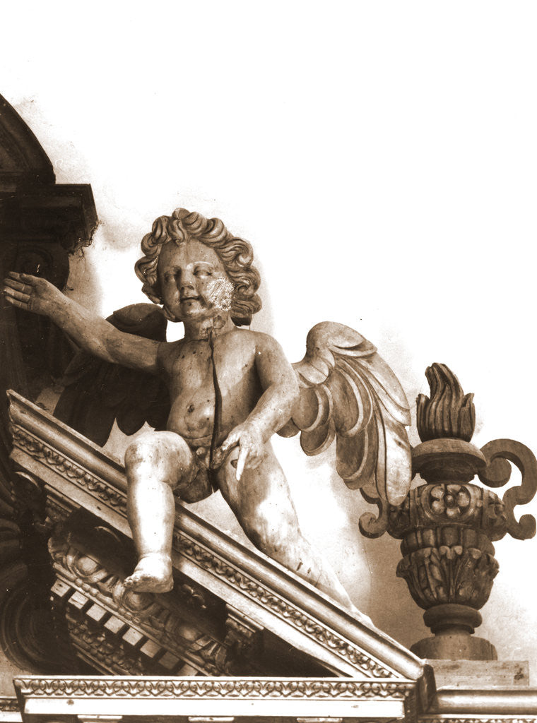 Detail of S. Francesco, Castelvecchio Subequo, L'Aquila, Abruzzo by Anonymous