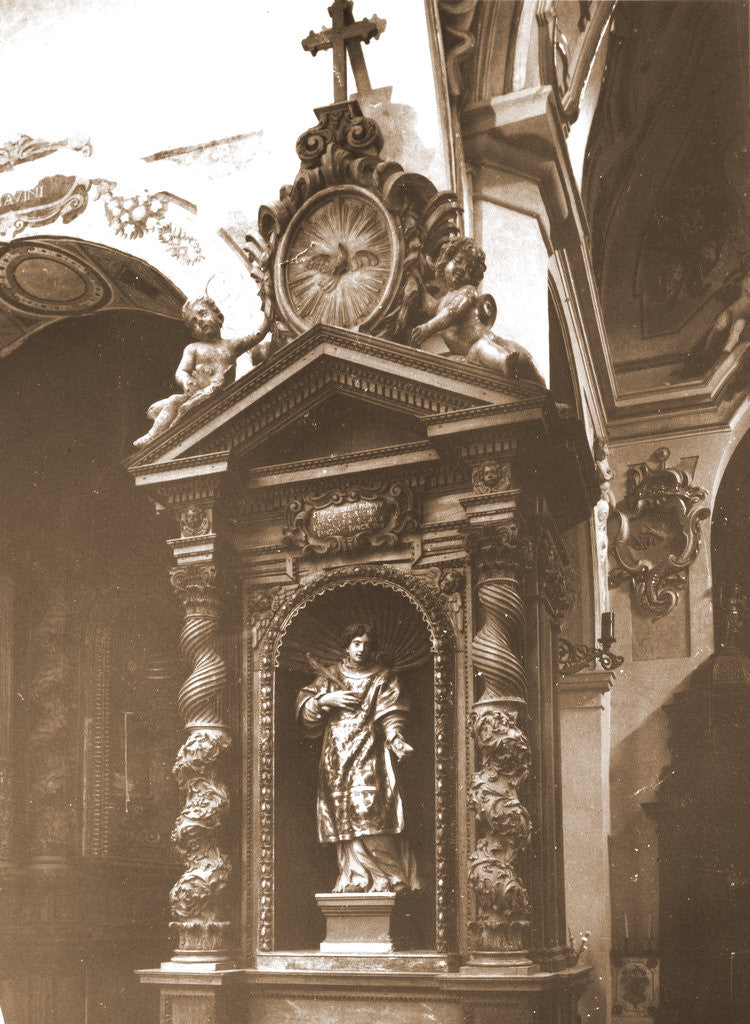 Detail of S. Francesco, Castelvecchio Subequo, L'Aquila, Abruzzo by Anonymous