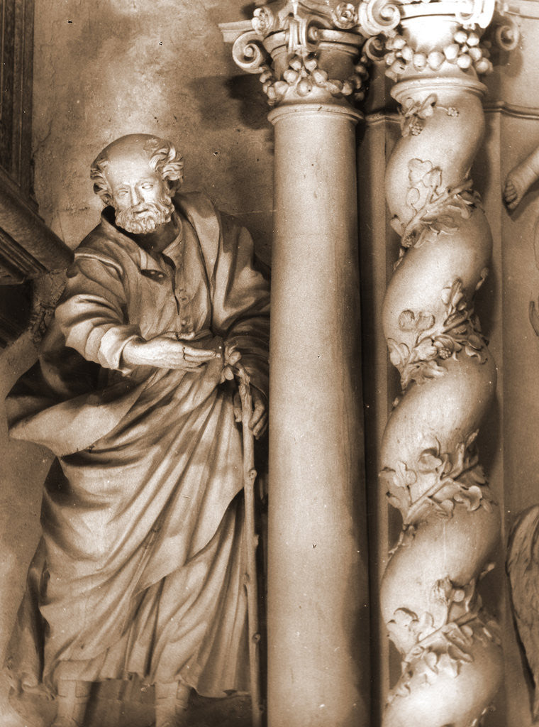 Detail of S. Francesco, Castelvecchio Subequo, L'Aquila, Abruzzo by Anonymous