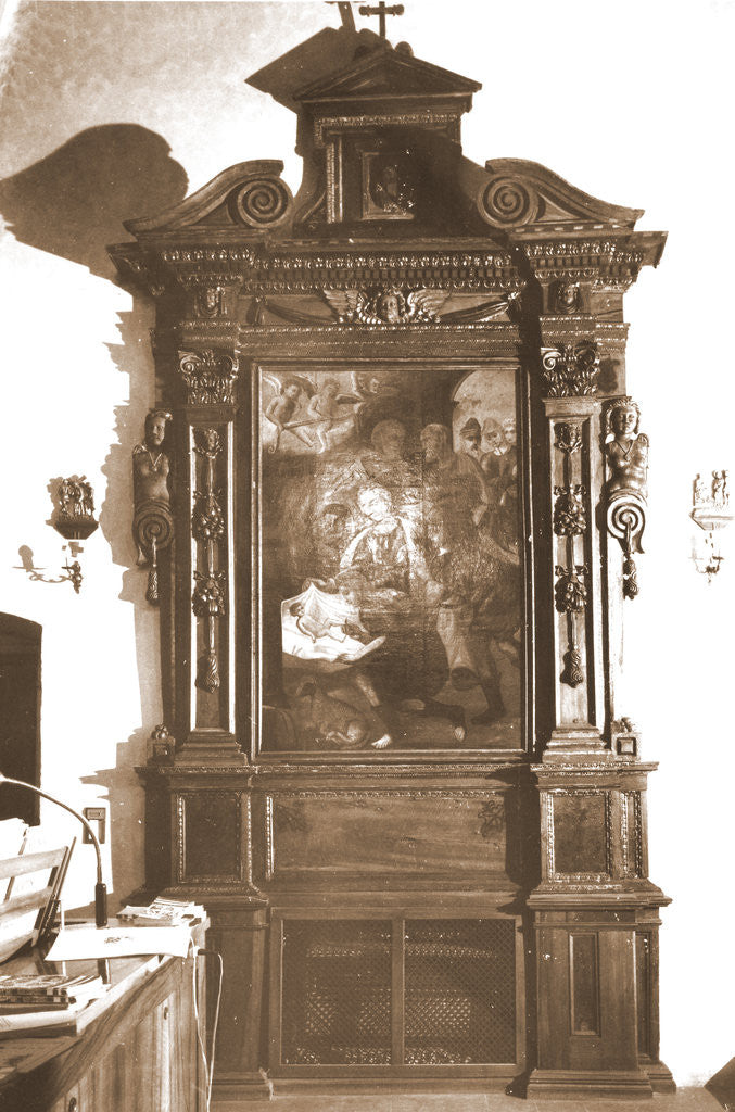 Detail of S. Francesco, Castelvecchio Subequo, L'Aquila, Abruzzo by Anonymous