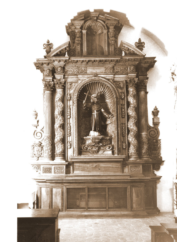 Detail of S. Francesco, Castelvecchio Subequo, L'Aquila, Abruzzo by Anonymous