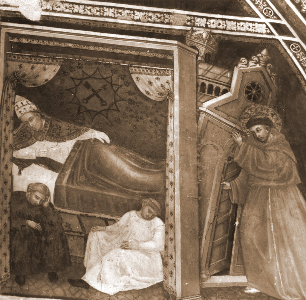Detail of S. Francesco, Castelvecchio Subequo, L'Aquila, Abruzzo by Anonymous