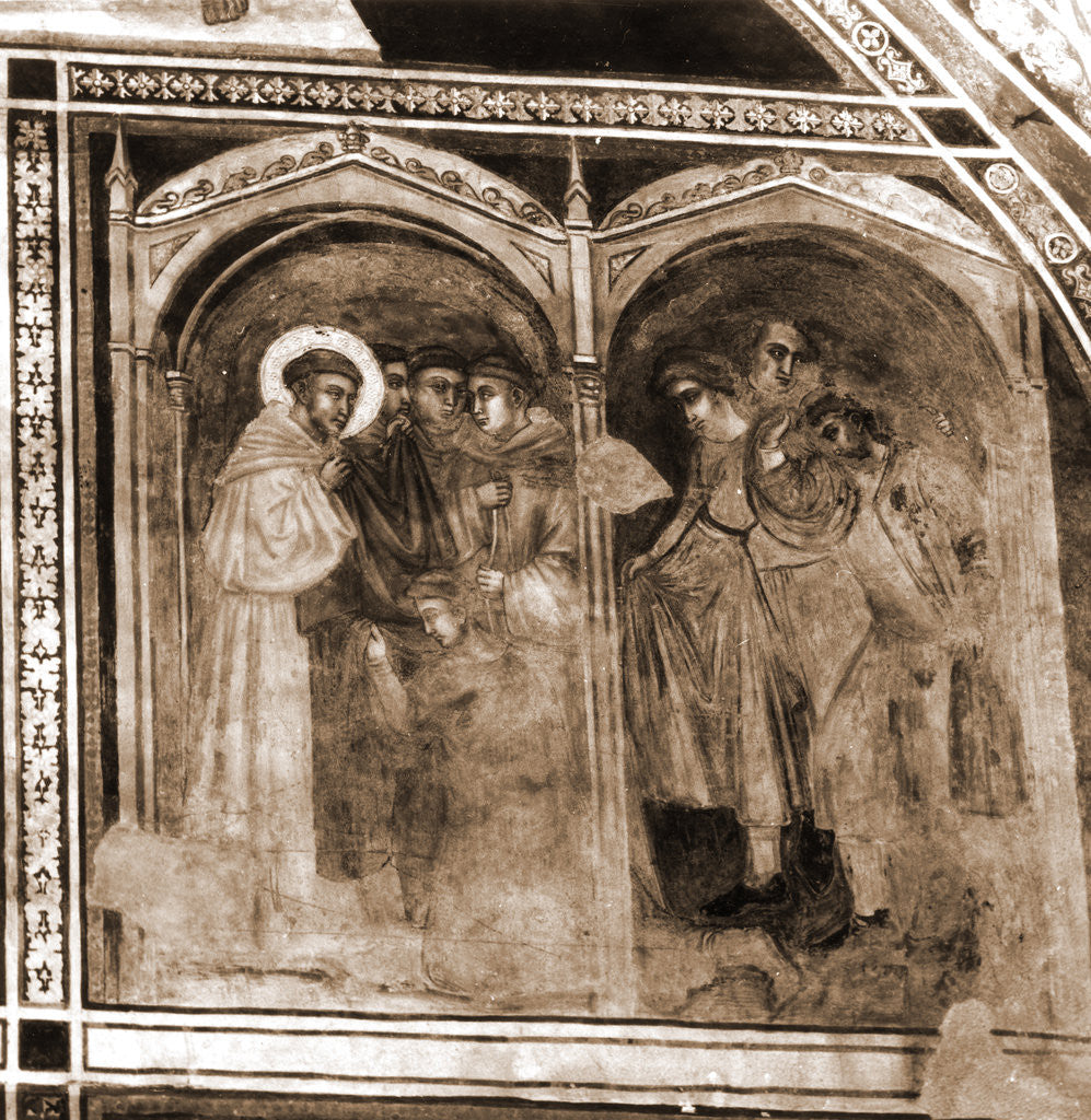 Detail of S. Francesco, Castelvecchio Subequo, L'Aquila, Abruzzo by Anonymous