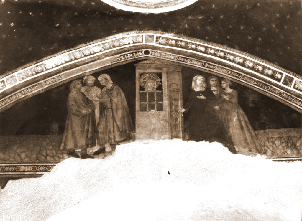 Detail of S. Francesco, Castelvecchio Subequo, L'Aquila, Abruzzo by Anonymous