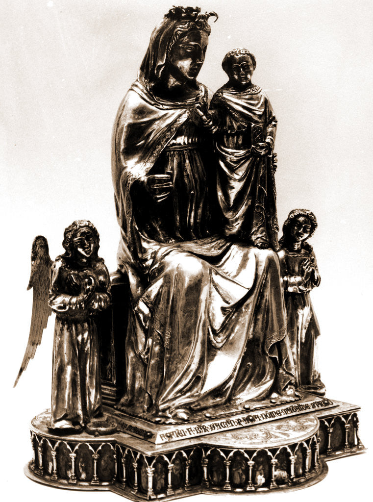 Detail of S. Francesco, Castelvecchio Subequo, L'Aquila, Abruzzo by Anonymous