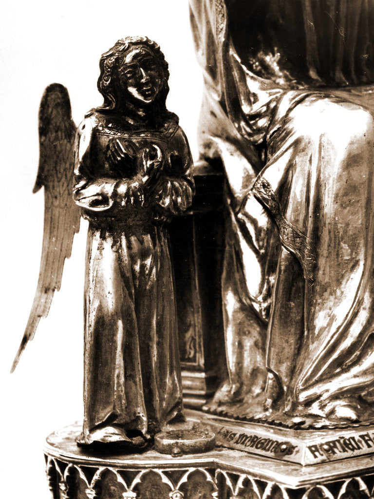 Detail of S. Francesco, Castelvecchio Subequo, L'Aquila, Abruzzo by Anonymous