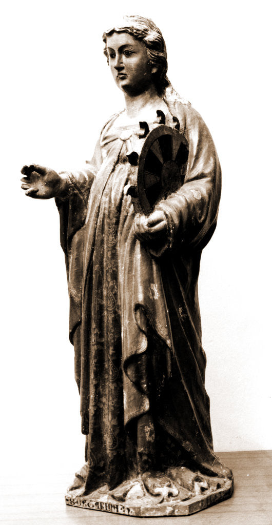 Detail of S. Francesco, Castelvecchio Subequo, L'Aquila, Abruzzo by Anonymous