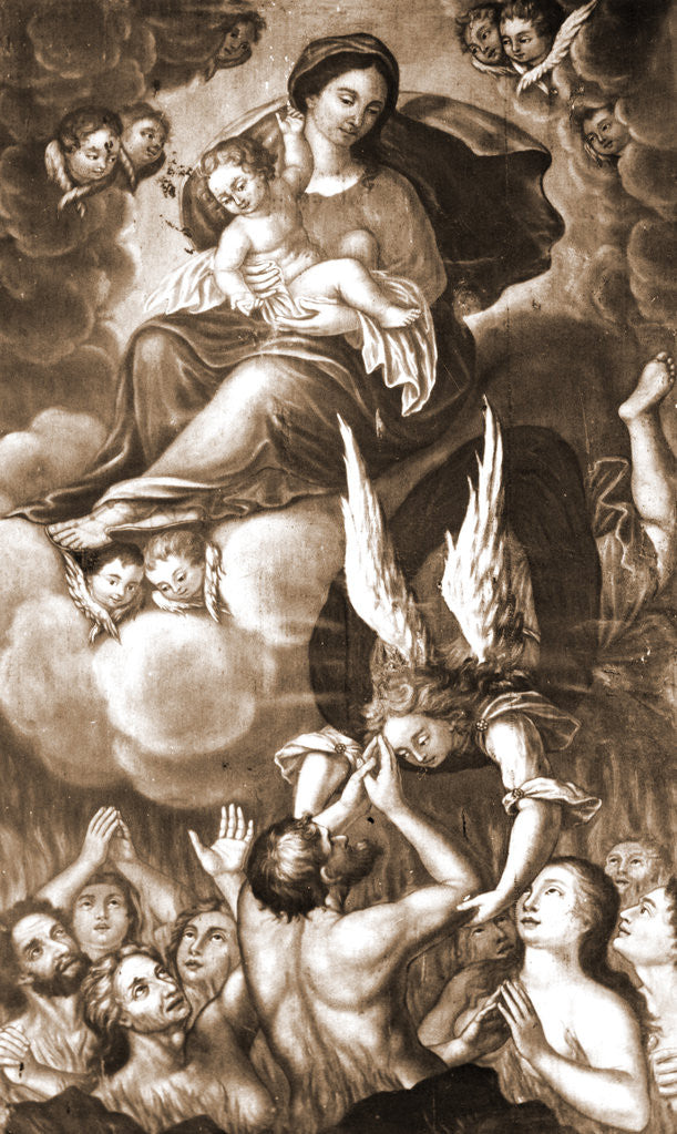 Detail of S. Giovanni, Castelvecchio Subequo, L'Aquila, Abruzzo by Anonymous