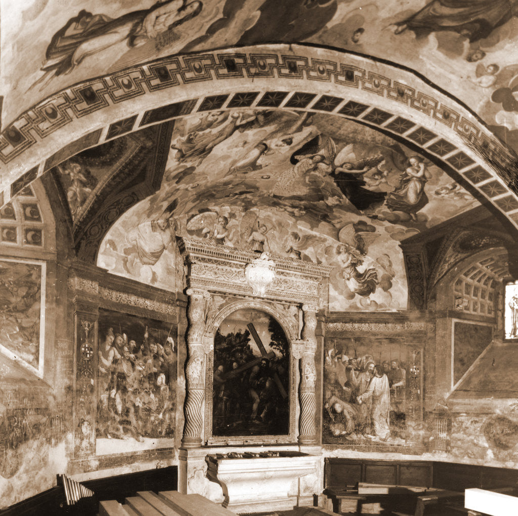 Detail of S. Maria Valleverde, Celano, L'Aquila, Abruzzo by Anonymous