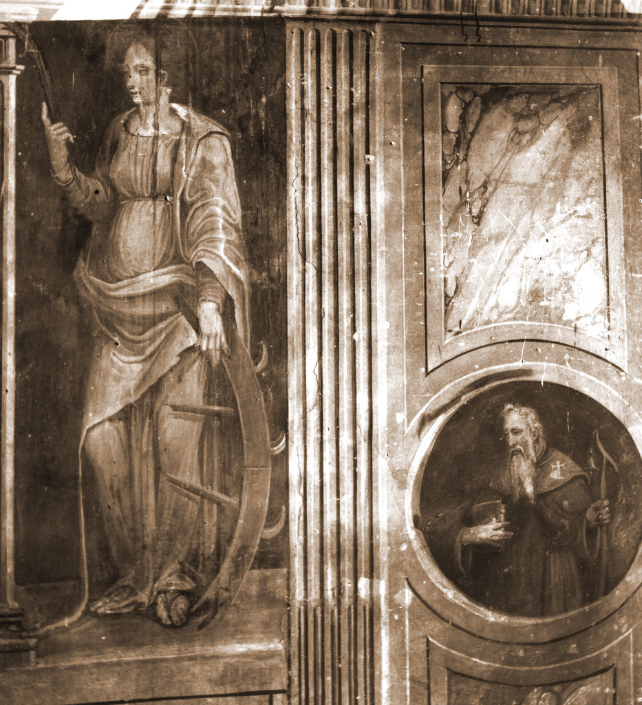 Detail of S. Maria Valleverde, Celano, L'Aquila, Abruzzo by Anonymous