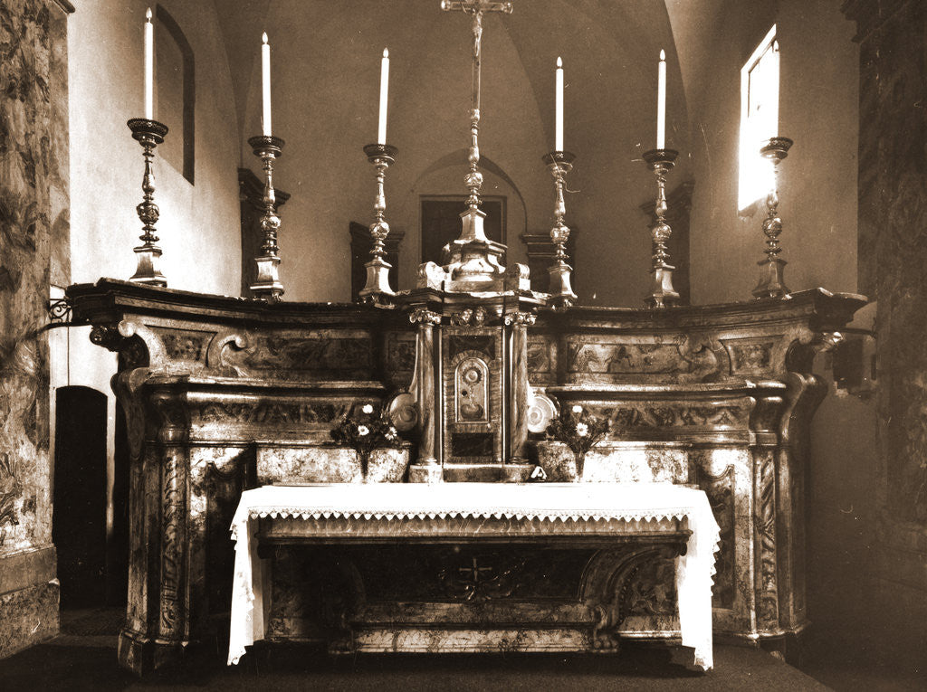 Detail of I, Collegiata di S. Michele, Citta Sant'Angelo, Pescara, Abruzzo by Anonymous