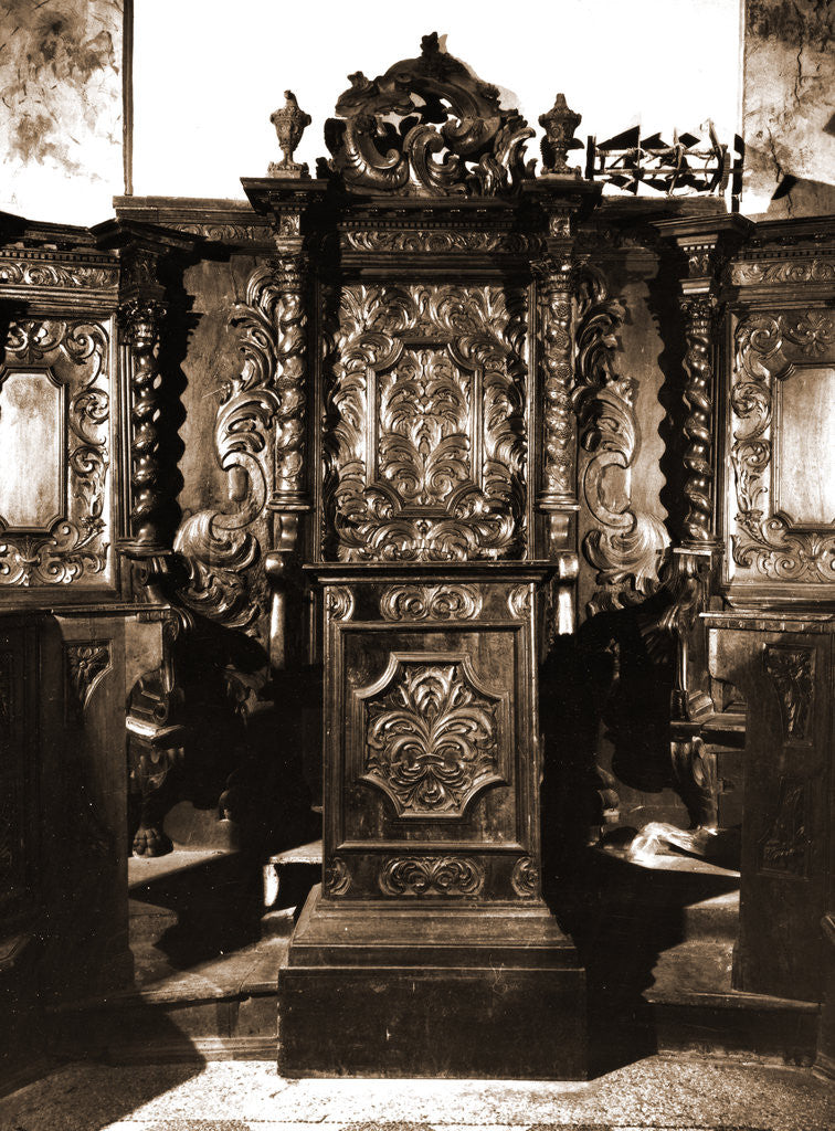 Detail of I, Collegiata di S. Michele, Citta Sant'Angelo, Pescara, Abruzzo by Anonymous