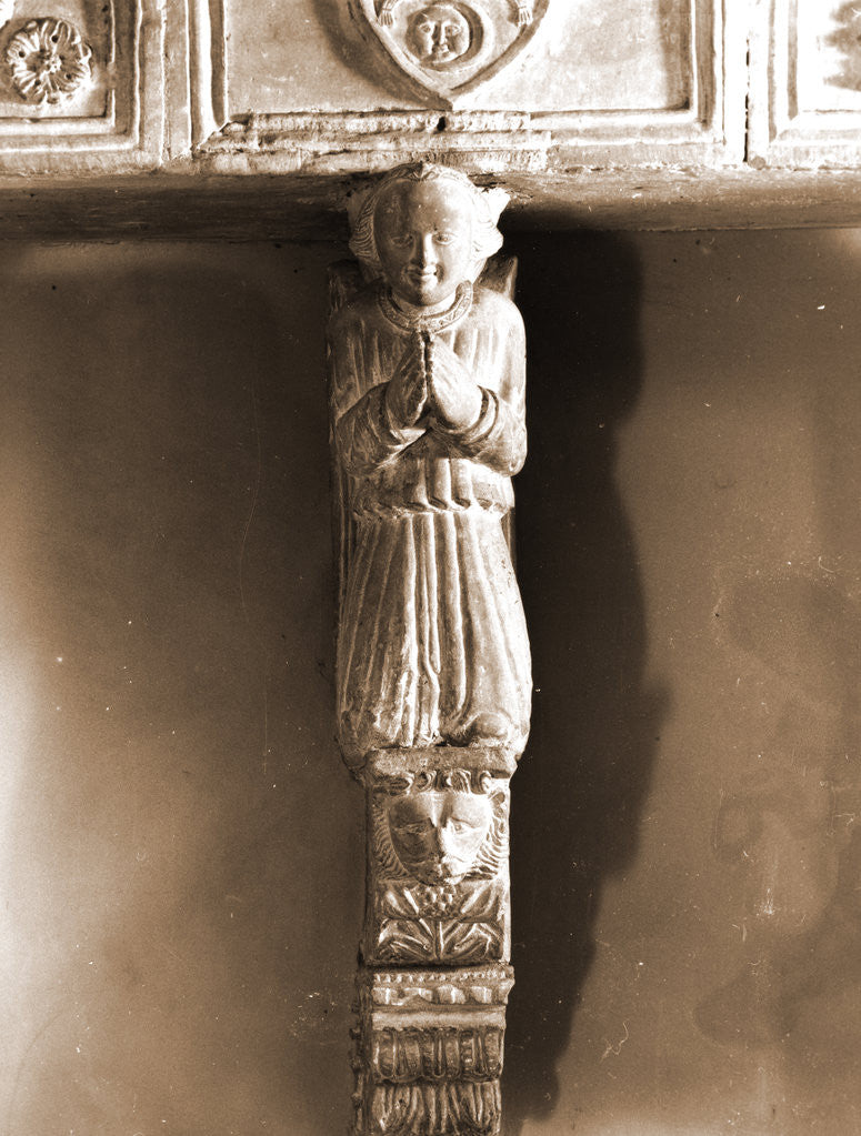 Detail of I, Collegiata di S. Michele, Citta Sant'Angelo, Pescara, Abruzzo by Anonymous