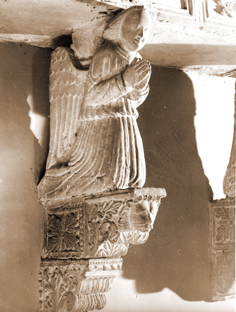 Detail of I, Collegiata di S. Michele, Citta Sant'Angelo, Pescara, Abruzzo by Anonymous