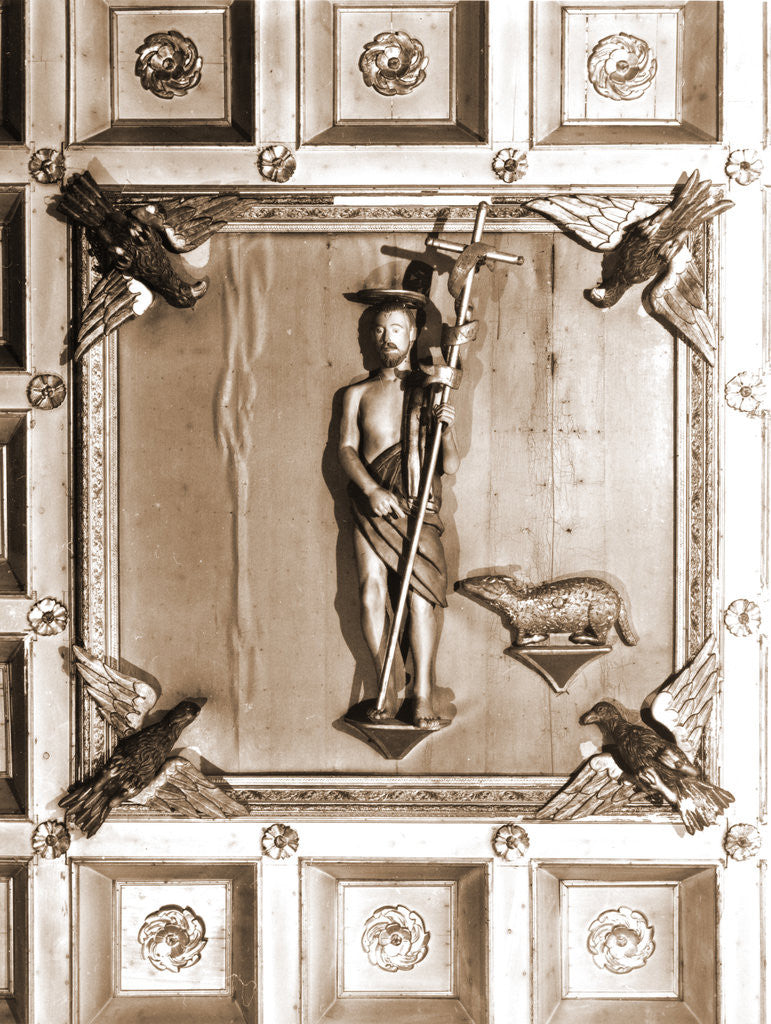 Detail of I, Collegiata di S. Michele, Citta Sant'Angelo, Pescara, Abruzzo by Anonymous