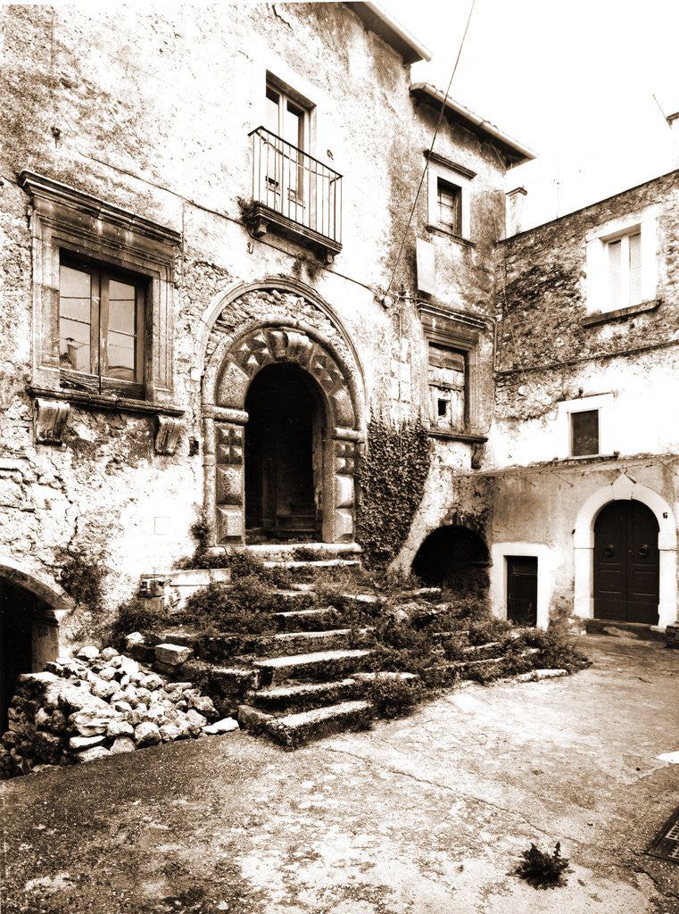 Detail of Centro Storico, Civitaretenga, Abruzzo by Anonymous