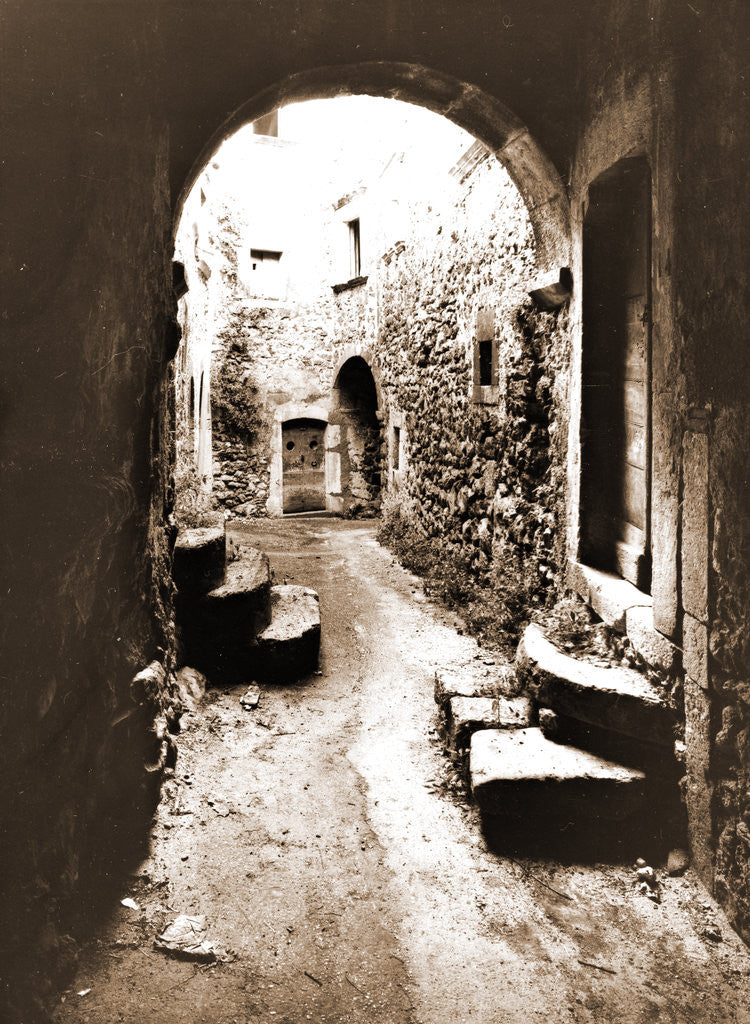 Detail of Centro Storico, Civitaretenga, Abruzzo by Anonymous