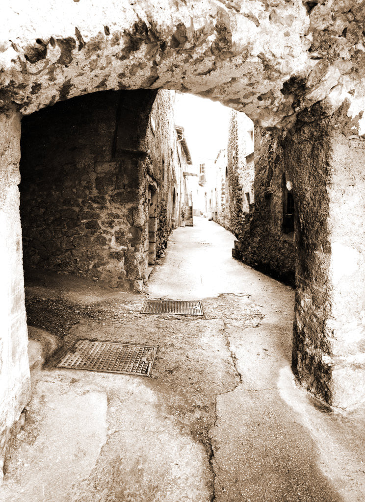 Detail of Centro Storico, Civitaretenga, Abruzzo by Anonymous