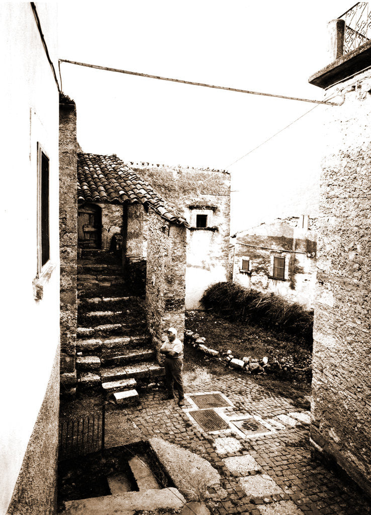 Detail of Centro Storico, Civitaretenga, Abruzzo by Anonymous