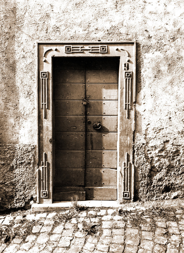 Detail of Centro Storico, Civitaretenga, Abruzzo by Anonymous